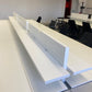 Used Architect Office Hot Desk 6 person in White- 450cm x 186cm