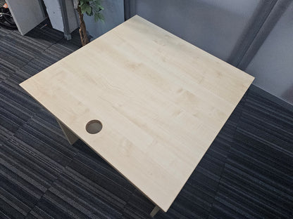 Small Compact Home Office Table 80cm x 80cm