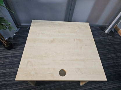 Small Compact Home Office Table 80cm x 80cm