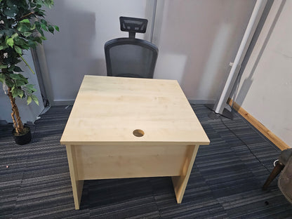 Small Compact Home Office Table 80cm x 80cm