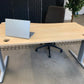 Pre-owned Beech Curved Desks 160cm x 100cm x 80cm (singles or series)