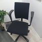 Black Hag H04 Credo Adjustable Ergonomic Office Swivel Chair Swivel Wheeled desk