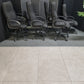 Used swivel chairs upholstered black