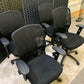 Second-hand Office Swivel Chair Black with Mesh-Back