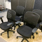 Second-hand Office Swivel Chair Black with Mesh-Back