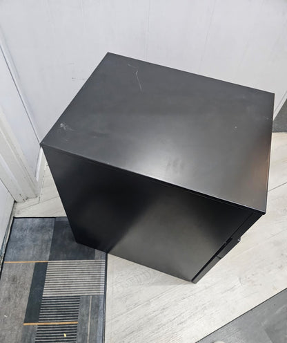 Small cabinet, under desk drawer in black H 57.5 cm W 40cm D 50cm