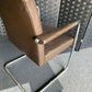 £120 each Quality Brown Leather Office Meeting Chair by Brunner | Conference and Boardroom Chairs
