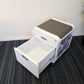 Under desk pedestal, drawers with integrated seat pad W 48cm  x D 50cm x H 58cm