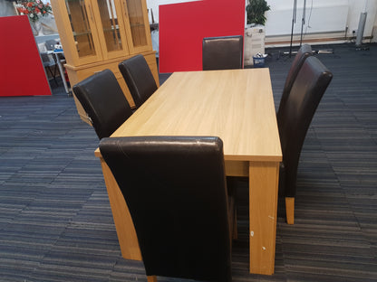 6 Seater Dining / Office Canteen Table 170cm x 92.5cm