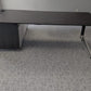 Pre-owned Dark Wood Executive Desk with Return L shape