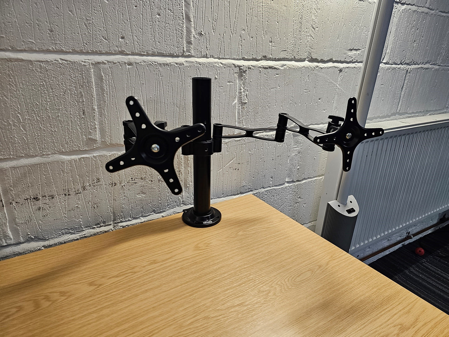 Dual Clamp Monitor Stands