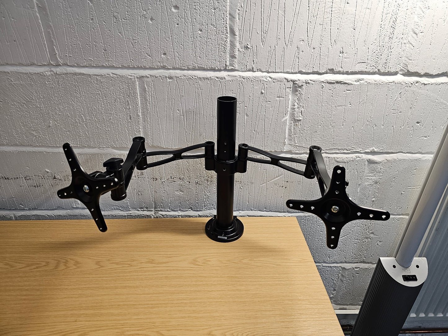 Dual Clamp Monitor Stands