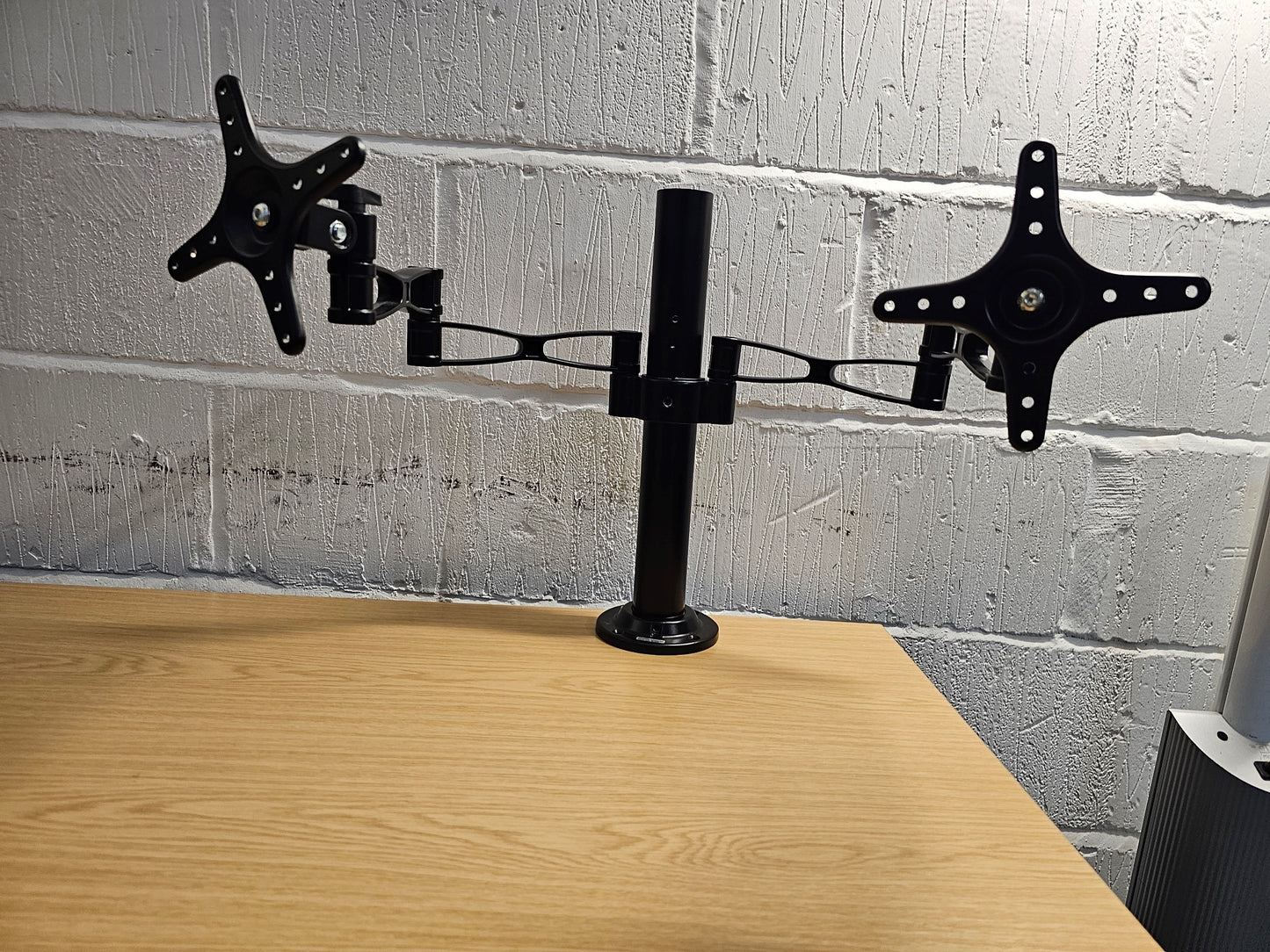 Dual Clamp Monitor Stands