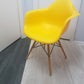 Plastic Eiffel Armchair in Mustard