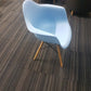 Office Breakout Area Armchair in blue