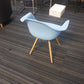 Office Breakout Area Armchair in blue