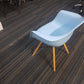 Office Breakout Area Armchair in blue