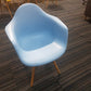 Office Breakout Area Armchair in blue