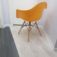 Plastic Eiffel Armchair in Mustard