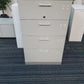 KINNARPS Pale Grey 4 DRAWER LATERAL FILING CABINET