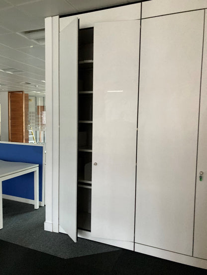 4 door tall double-door office cupboards W240cm H270cm D47cm