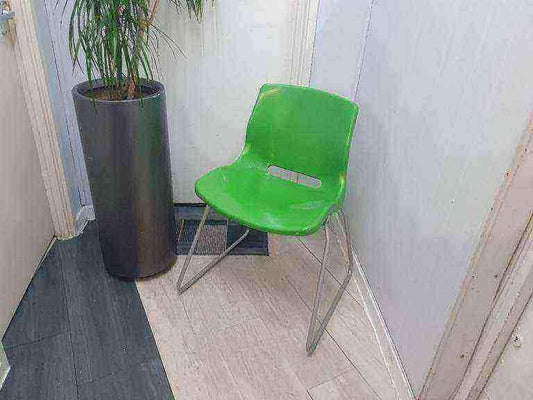 Second hand IKEA SNILLE children's chair for play area BLUE, WHITE & PINK ALSO AVAILABLE