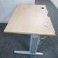 Beige single computer desk 120cm Wx 80cm D x 73cm H