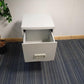 2 drawer filing cabinet open top drawer