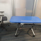 Blue Folding Desk (W= 120cm H= 73cm D= 60cm)