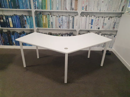 Boomerang Office Arc Corner Desk 208cm x 80.1cm