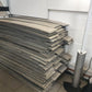 Heavy duty high quality vinyl flooring tile in a neutral mushroom colour 151.6cm x 22.8cm