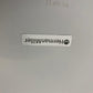 Herman Miller Three person office bench desk in white, 3 seater arc table