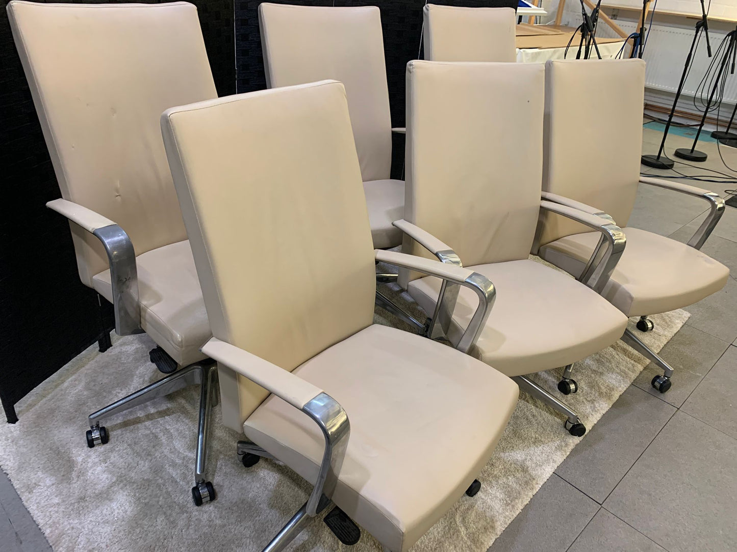 Used Hickory Business Furniture (HBF)  Swivel Desk Office Chairs