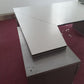 White high quality Techo L-shaped Hexagonal office, home office desks (h 73cm x w 160cm x d 100cm)