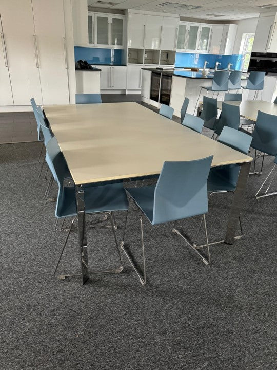 White Dining Room, Canteen Common Room Table