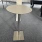 White round bar table in common room