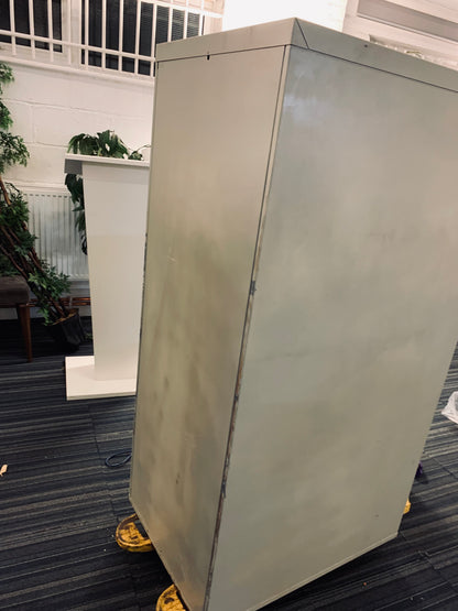 Grey Industrial Heavy Duty Safe with Individual Locking Drawers
