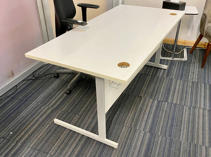 White Computer Desk 160cm x 80cm