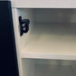 Door mechanism white and black locker