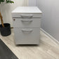 Mobile Under desk 3 Drawer Mobile Pedestal Storage Cabinet, Office Storage