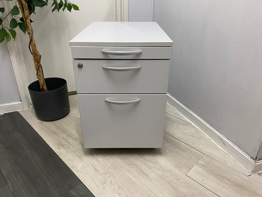 Mobile Under desk 3 Drawer Mobile Pedestal Storage Cabinet, Office Storage