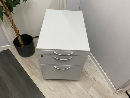 Mobile Under desk 3 Drawer Mobile Pedestal Storage Cabinet, Office Storage