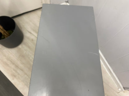 Grey Slimline 3 drawer Office Pedestal -slight damage