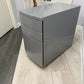 Grey Slimline 3 drawer Office Pedestal