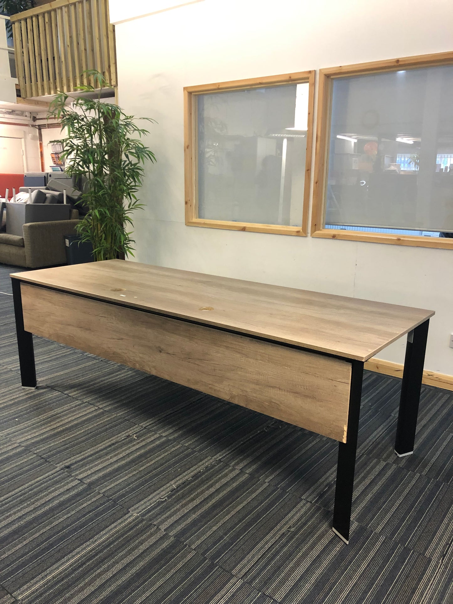 Large Executive Walnut Table