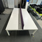 Four person Herman Miller Pod Bench Desk with divider - 320cm x 160cm