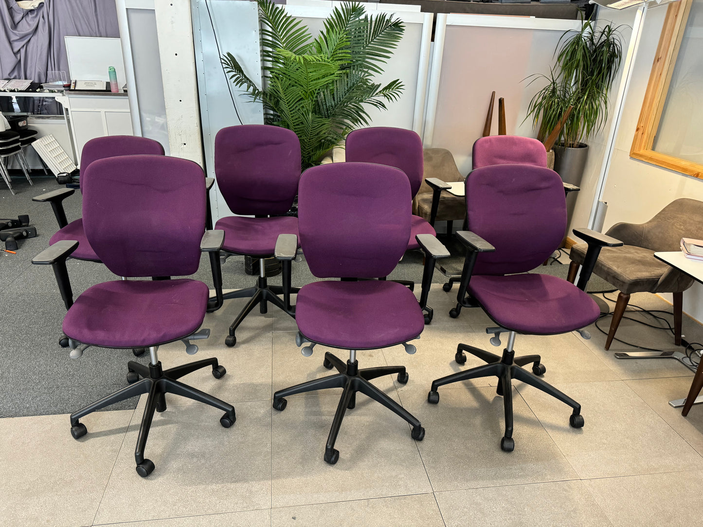 Purple Mauve Orangebox JOY Office Computer Chairs