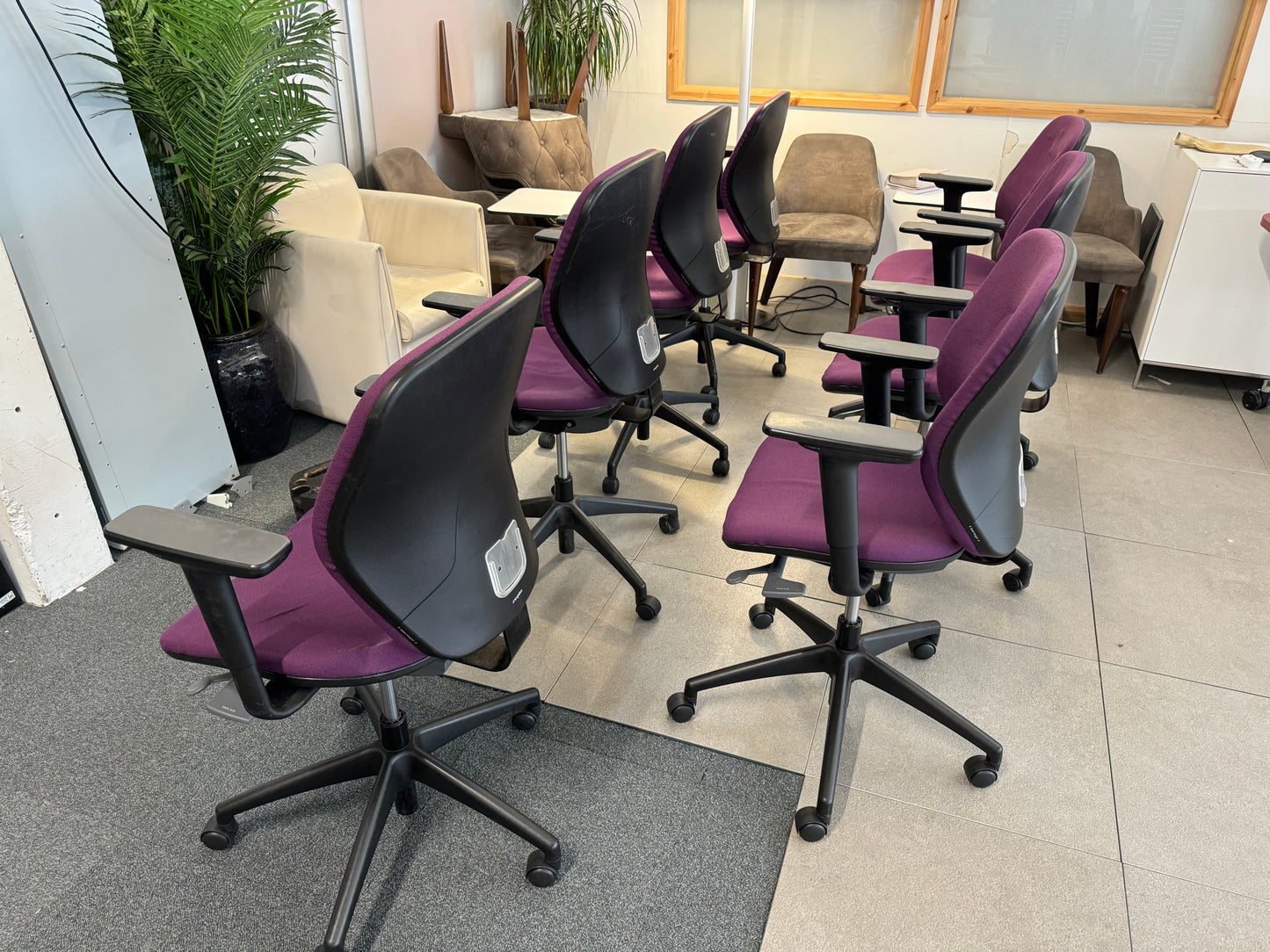 Purple Mauve Orangebox JOY Office Computer Chairs