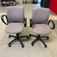 Set of 2 Swivel task chair by Comforto in Lavendar Purple