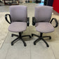 Set of 2 Swivel task chair by Comforto in Lavendar Purple
